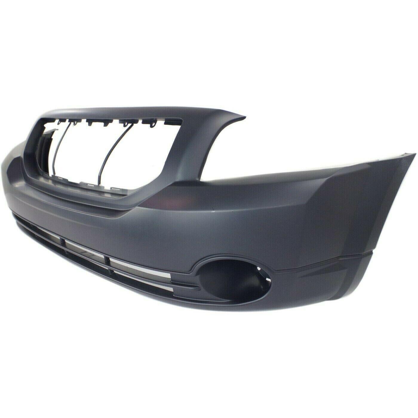 Pare-chocs avant apprêté pour Dodge Caliber 2008-2012 avec emplacement pour phare antibrouillard (sauf SRT), CH1000870