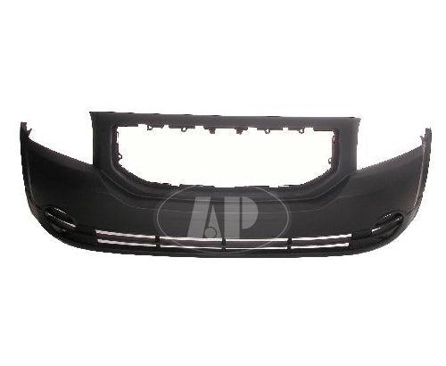 2007-2012 Dodge Caliber Bumper Front Primed With Out Fog Lamp Hole Exclude Srt