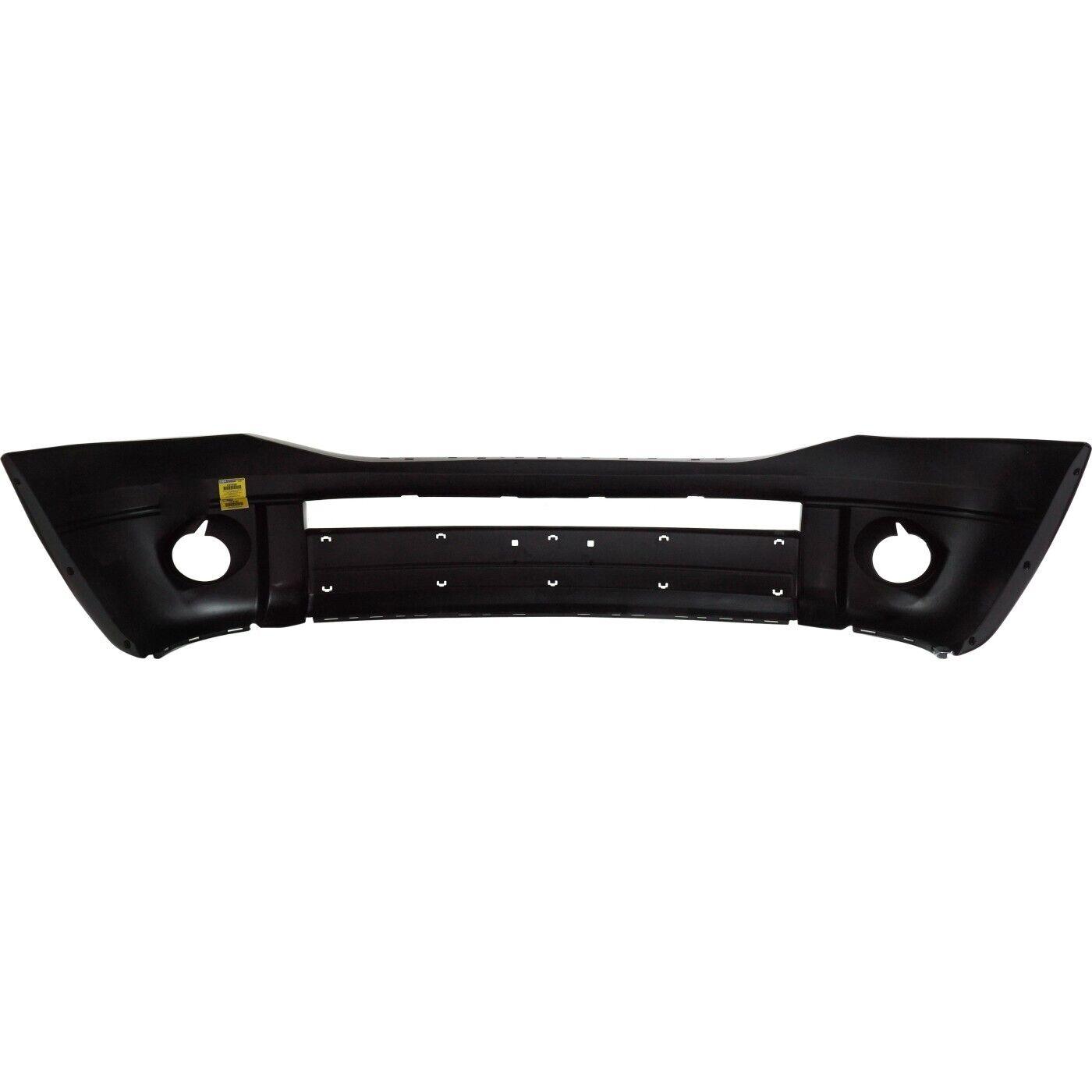 Pare-chocs avant apprêté pour Dodge Ram 1500 (2006-2008) avec trou pour insert chromé, CH1000872C