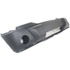 2007-2009 Dodge Nitro Bumper Front Textured Dark Gray With Fog Lamp Hole