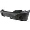 2007-2009 Dodge Nitro Bumper Front Textured With Out Fog Capa