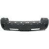 2005-2007 Dodge Dakota Bumper Front Textured Dark Gray With Fog Lamp Hole /Moulding Hole