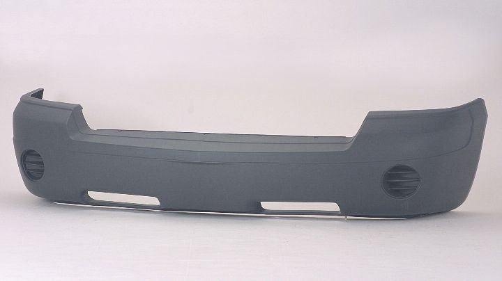Pare-chocs avant Dodge Dakota 2005-2007 Gris texturé sans antibrouillard ni moulure Capa, CH1000895C