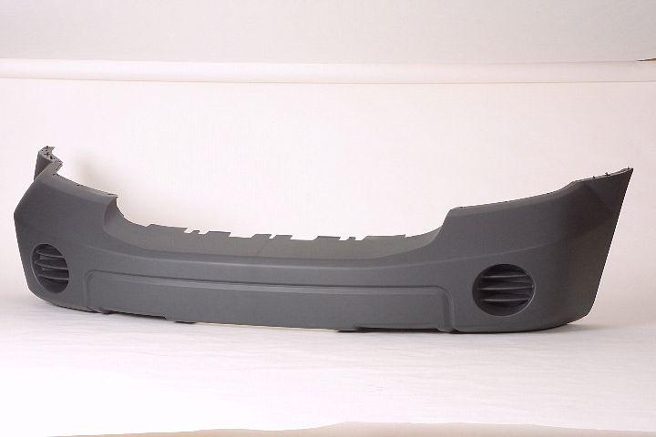 Pare-chocs avant Dodge Durango 2007-2009, gris texturé, sans moulure antibrouillard ni crochet de remorquage, CH1000899C