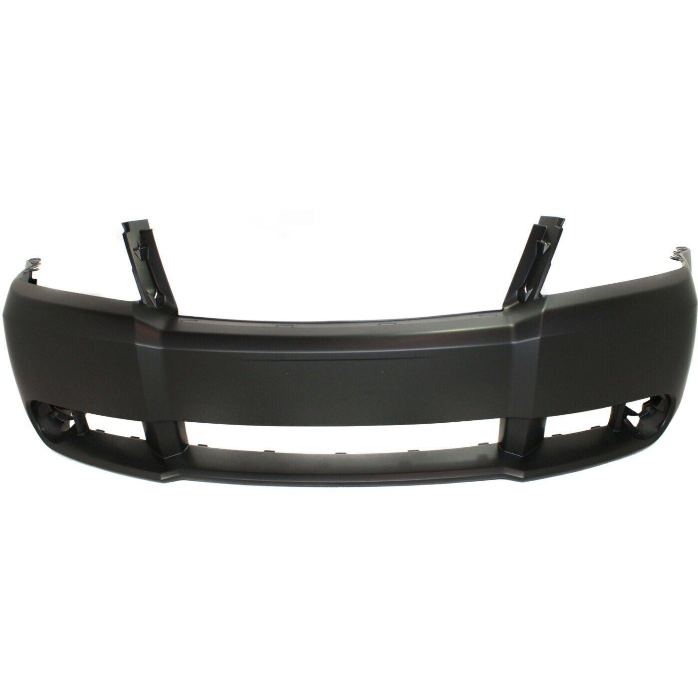 Pare-chocs avant apprêté pour Dodge Avenger 2008-2010 avec emplacement pour feu antibrouillard, CH1000918