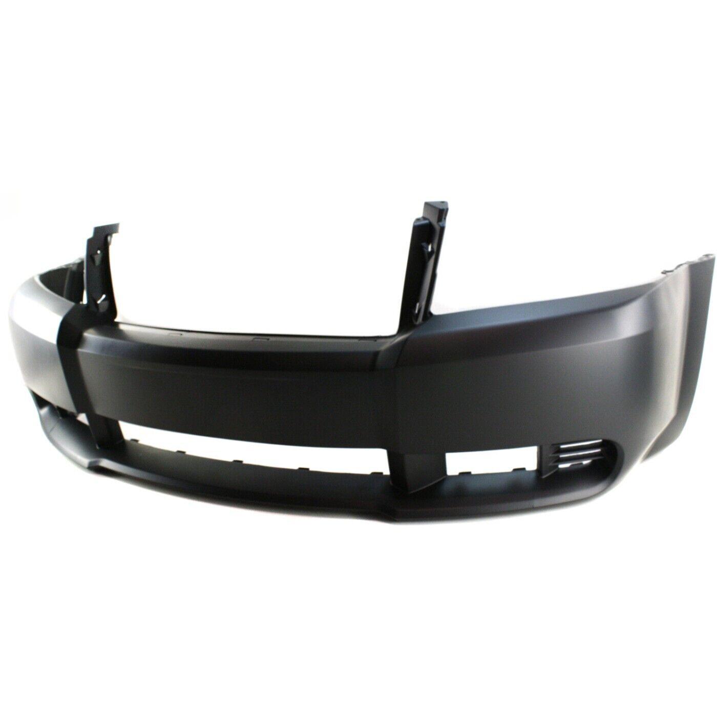 Pare-chocs avant apprêté pour Dodge Avenger 2008-2010, sans cache pour feux antibrouillard, CH1000919C