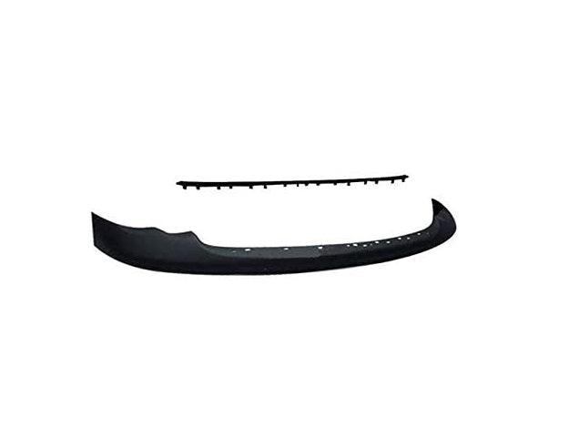 Pare-chocs avant supérieur Dodge Ram 1500 2002, gris texturé, sans version Sport, compatible avec pare-chocs en acier, CH1000933