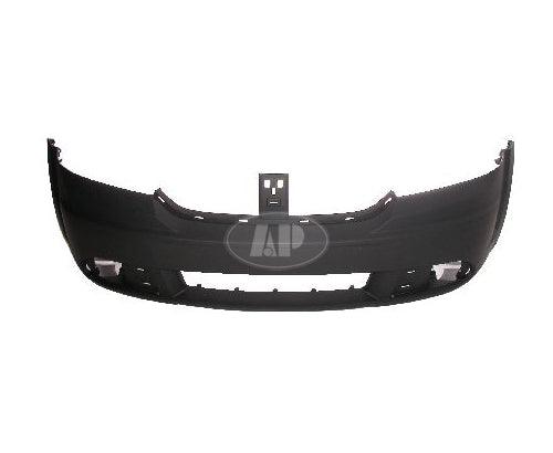 Pare-chocs avant apprêté pour Dodge Journey 2009-2019, sans rondelle ni crochet de remorquage, monobloc, référence CH1000943C