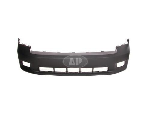 2011-2012 Ram Ram 1500 Bumper Front Primed Black With Sport Model With Fog Lamp Hole Capa