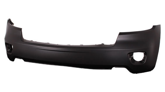 Pare-chocs avant apprêté pour Jeep Grand Cherokee 2011-2013, sans trou pour capteur/lave-glace, avec trou pour feu antibrouillard, Ch1000979U - Hunt Parts