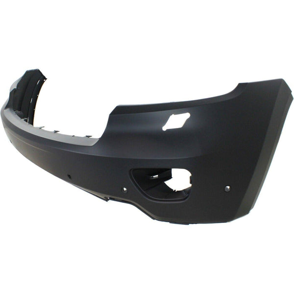 2011-2013 Jeep Grand Cherokee Bumper Front Primed With Sensor With Washer With Fog Lamp Hole