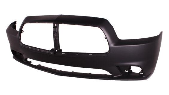 Pare-chocs avant Dodge Charger 2011-2014 avec régulateur de vitesse adaptatif, apprêté, CH1000993C