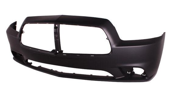 2011-2014 Dodge Charger Bumper Front With Adaptive Speed Control Primed Capa