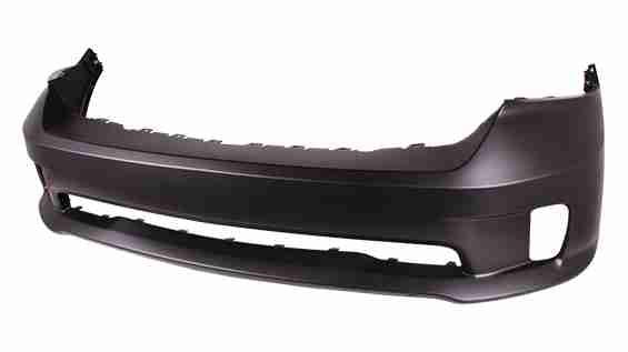 Pare-chocs avant Dodge Ram 1500 2013-2018 Sport apprêté sans capteur, 1 pièce, CH1000A10