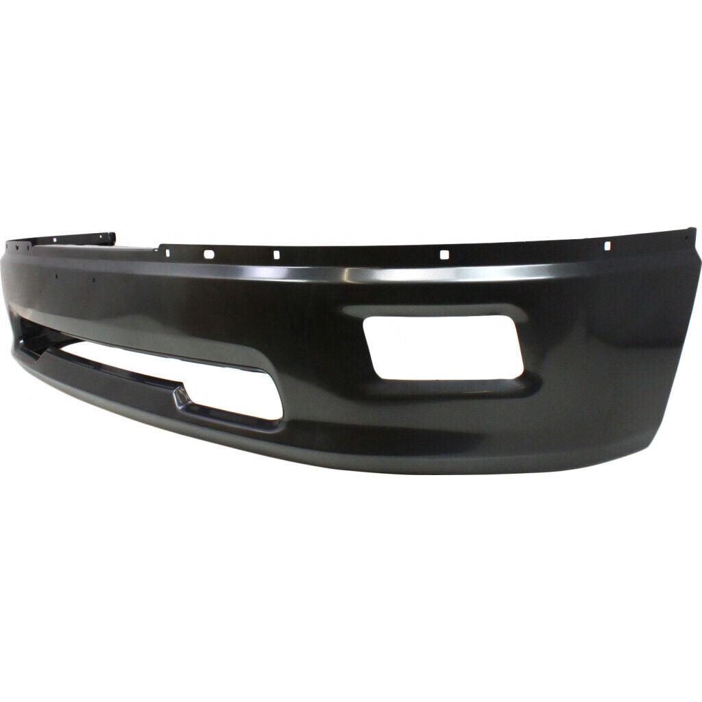 Pare-chocs avant apprêté pour Dodge Ram 1500 (2009-2010) avec cache pour feux antibrouillard, CH1002384C
