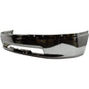 2009-2010 Dodge Ram 1500 Bumper Face Bar Front Chrome With Out Fog Hole With Out Sport