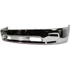 2019-2021 Ram Ram 1500 Classic Bumper Face Bar Front Chrome Without Sensor Without Fog Lamp Hole