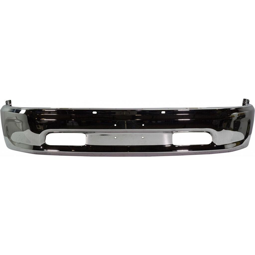 Pare-chocs avant chromé pour Dodge Ram 1500 Classic 2019-2021, sans capteur ni emplacement pour phare antibrouillard, CH1002397