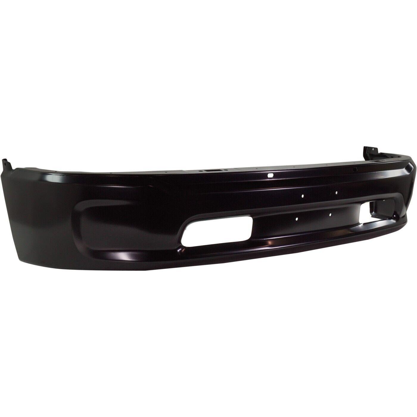 Pare-chocs avant Dodge Ram 1500 2013-2018 PTM sans capteur ni emplacement pour phare antibrouillard, CH1002401