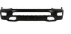 2019-2021 Ram Ram 1500 Bumper Face Bar Front Ptm Black Steel Exclude Rebel Model