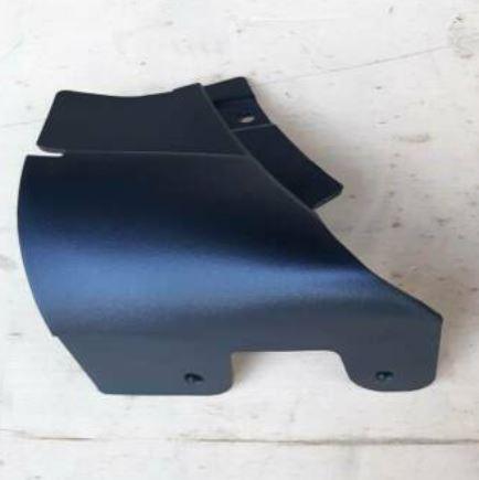 Extension de pare-chocs avant côté passager inférieur pour Dodge Challenger 2015-2021, finition texturée, sans kit carrosserie large, CH1005805
