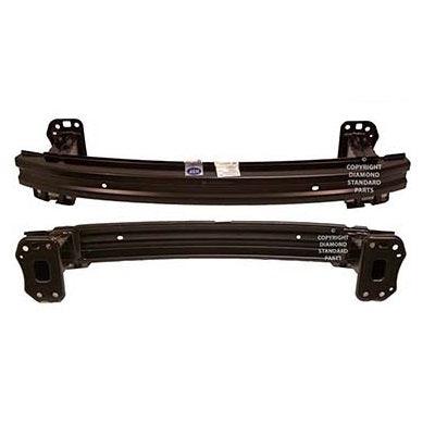2014-2018 Jeep Cherokee Rebar Front Without Adaptive Cruise With Tow Hook Steel