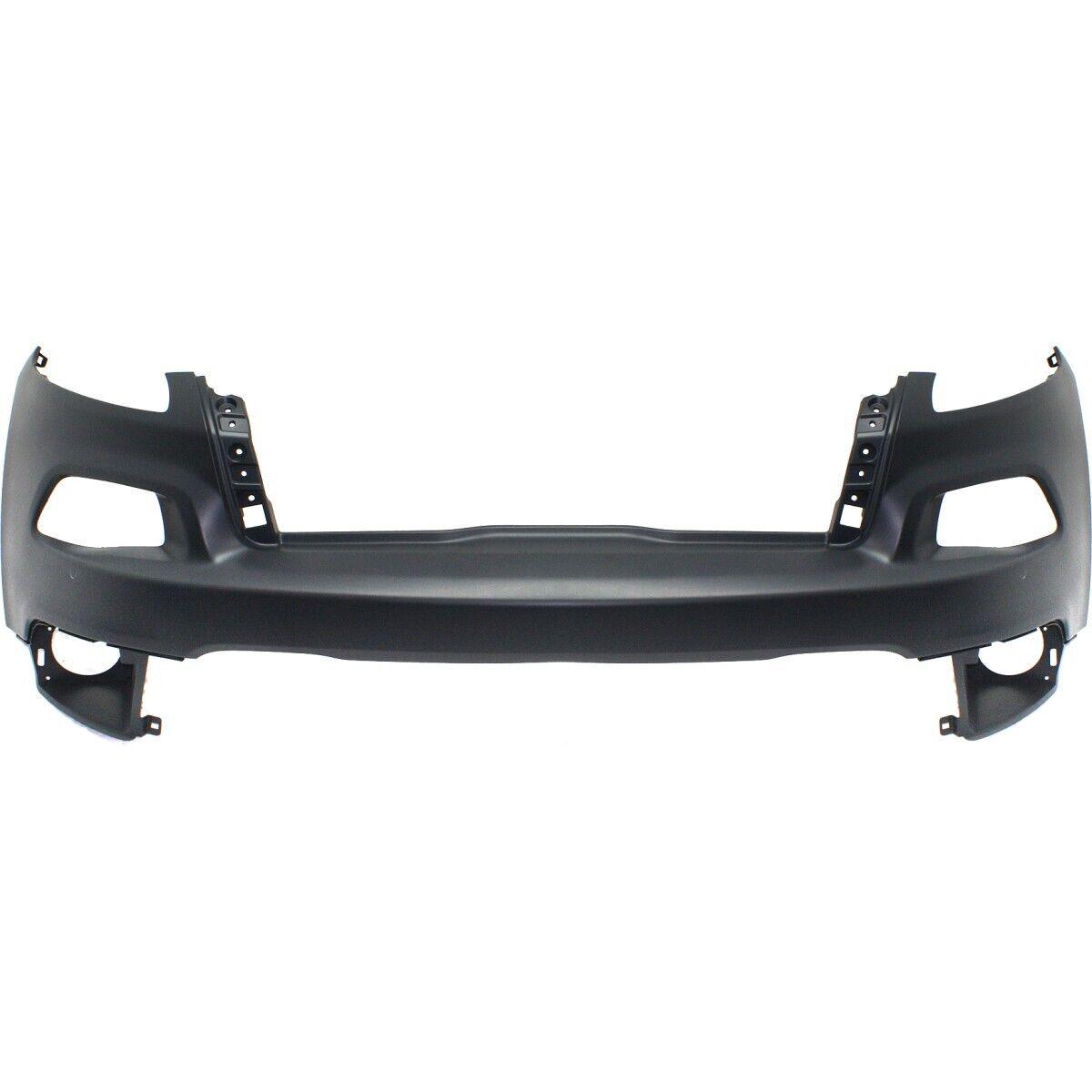 Pare-chocs avant supérieur apprêté pour Jeep Cherokee 2014-2018, sans capteur/lave-glace, avec attelage de remorquage (sauf modèle Sidehawk), référence CH1014112C