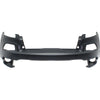 2014-2018 Jeep Cherokee Bumper Upper Front Primed Without Sensor/Washer With Tow Exclude Traidriver Sideawk Model Capa