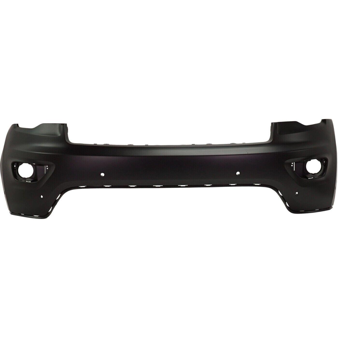 Pare-chocs avant supérieur Jeep Grand Cherokee 2017-2021 sans lave-glace avec 6 capteurs Laredo/Ltd/Overland/Trailhawak, CH1014127