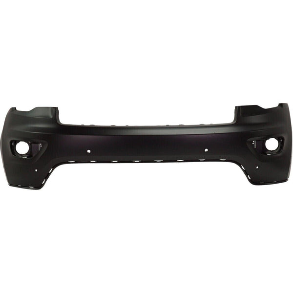 2017-2021 Jeep Grand Cherokee Bumper Front Upper Without Washer With 6 Sensors Laredo/Ltd/Overland/Traidriver Sideawk