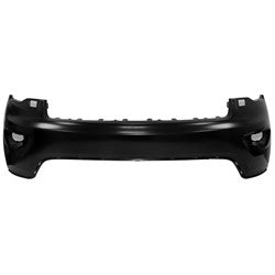 Pare-chocs avant supérieur côté conducteur Jeep Grand Cherokee 2017-2021 avec lave-glace sans capteurs Laredo/Ltd/Overland/Trail Capa, Ch1014130C - Hunt Parts