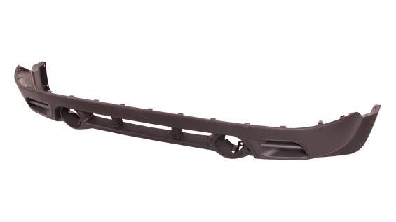 2011-2017 Jeep Patriot Bumper Lower Front Textured Gray Without Tow Hook Hole Without Mldg Hole