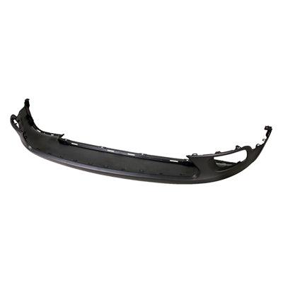 2014-2018 Jeep Cherokee Bumper Lower Front Textured Dark Gray Exclude Traidriver Sideawk