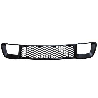 Calandre inférieure Jeep Grand Cherokee 2014-2016 Gris foncé mat (sauf SRT-8 sans régulateur de vitesse adaptatif ni trou pour crochet de remorquage), CH1036128