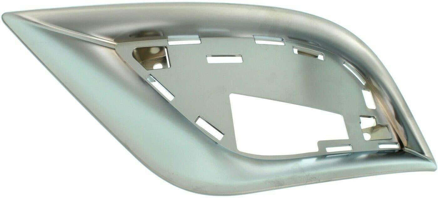 Enjoliveur de feu antibrouillard avant côté conducteur pour Jeep Grand Cherokee 2017-2021, modèle Summit, finition chrome satiné, CH1038189