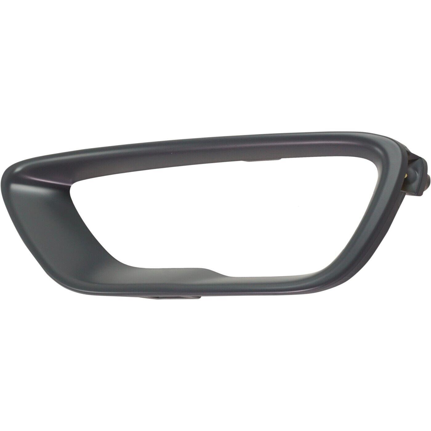 Enjoliveur de feu antibrouillard avant côté conducteur pour Jeep Grand Cherokee 2017-2021, anneau extérieur gris métallisé, modèle Laredo/Overland/Ltd/Traidriver Sidehawk, CH1038199