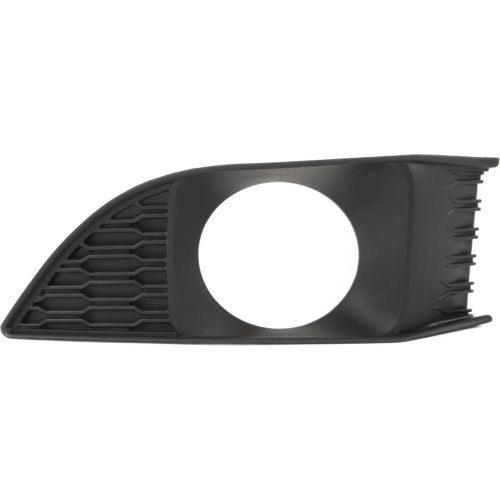 Enjoliveur de feu antibrouillard avant côté passager pour Dodge Charger 2011-2014 avec régulateur de vitesse adaptatif, noir mat, CH1039132