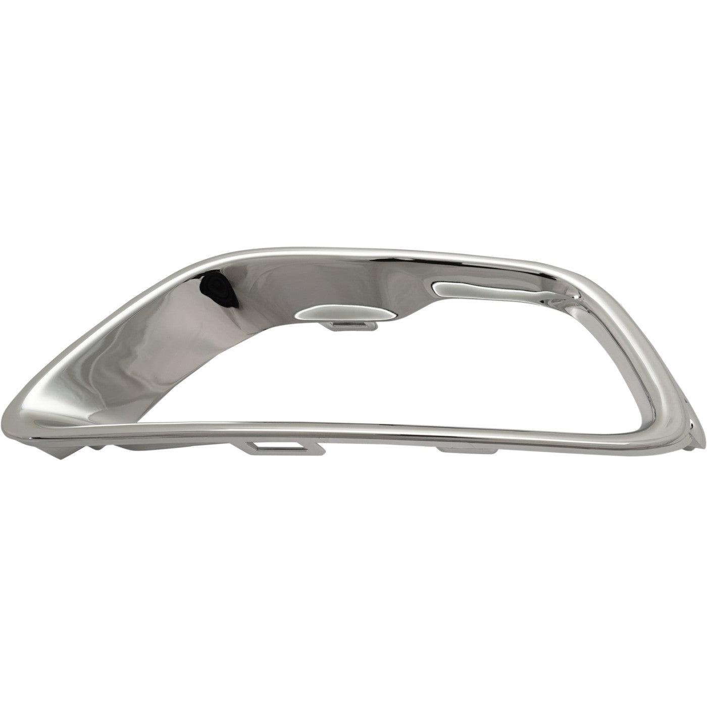 Enjoliveur de feu antibrouillard avant droit (côté passager) chromé pour Jeep Grand Cherokee 2017-2021, modèle Laredo/Overland/Ltd/Traidriver Sideawk, CH1039200