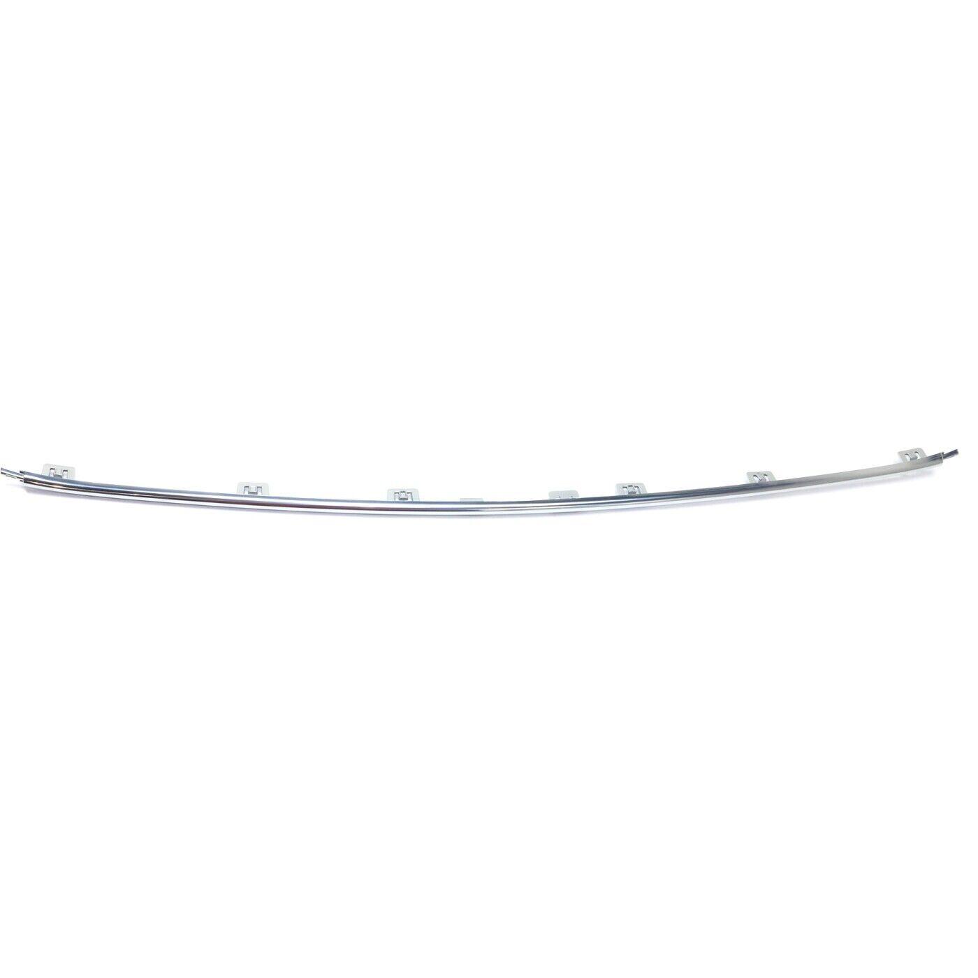 Moulure de pare-chocs avant centrale Chrysler 300 2015-2021, apprêtée argent/platine (compatible avec le modèle S 2017-2018 sans pack d'options), CH1044123