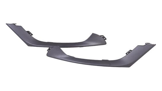 Moulure de calandre côté conducteur Chrysler 200 Berline 2015-2017 Noir mat, CH1046110