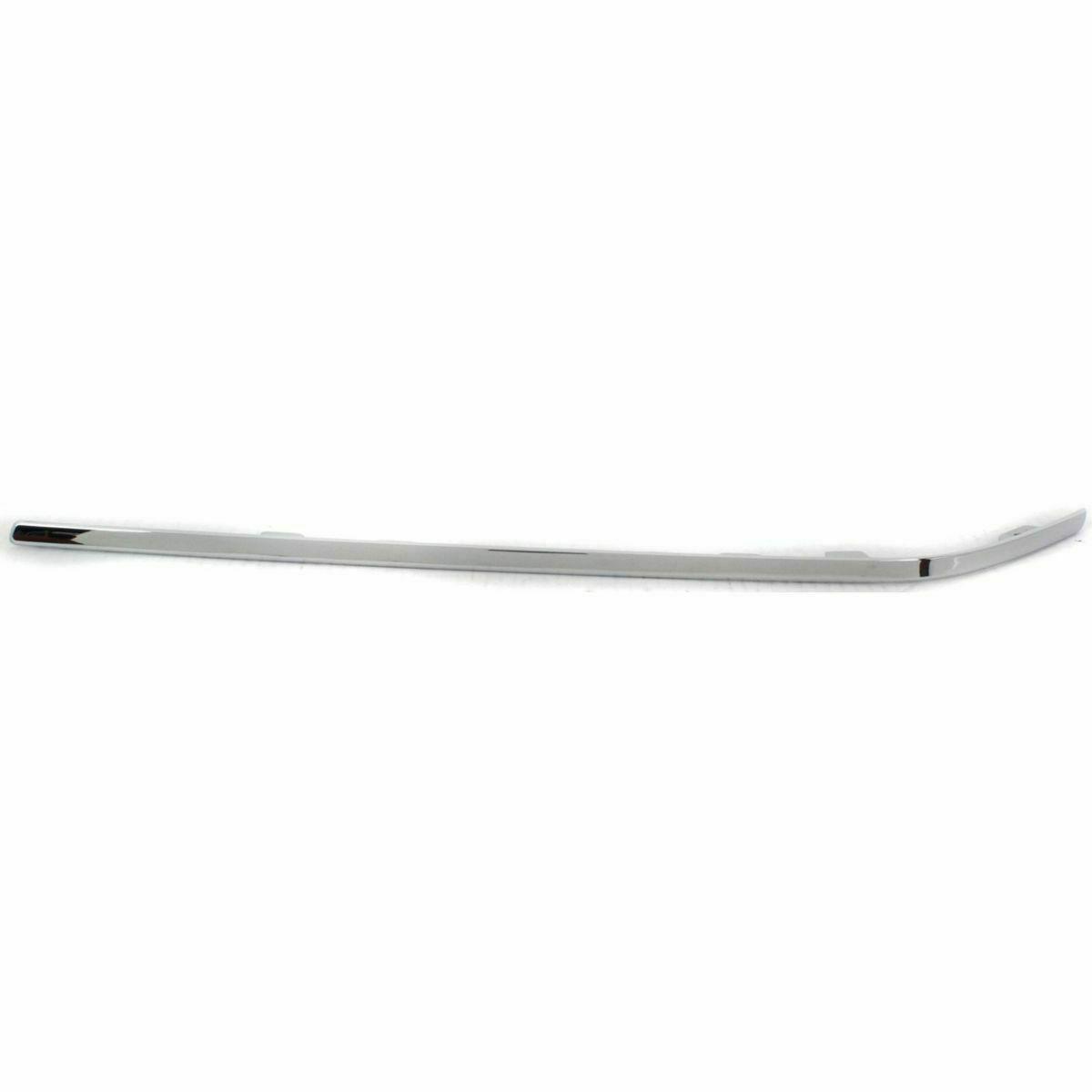 Baguette de pare-chocs avant côté conducteur pour Chrysler 300 (2005-2010) sans orifice de lave-phares, chromée, 3,5 L, CH1058129