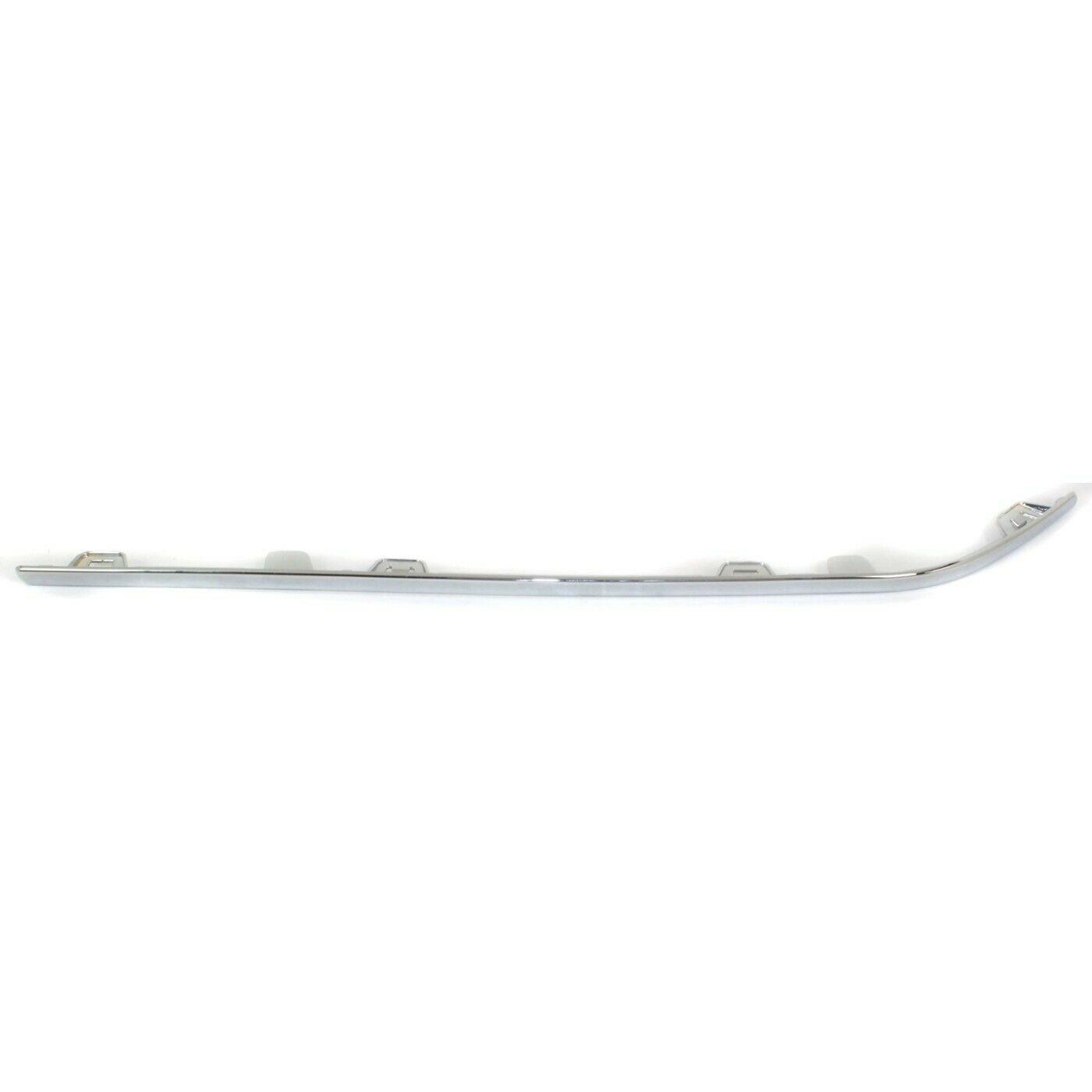 Baguette de pare-chocs avant côté passager pour Chrysler 300 (2005-2010) sans orifice de lave-phares, chromée, 3,5 L, CH1059129
