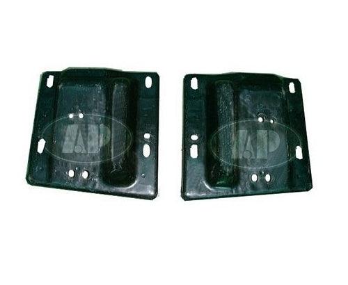 2002-2005 Dodge Ram 1500 Bumper Bracket Front Passenger Side With Out Tow Hooks Beam To Frame Steel