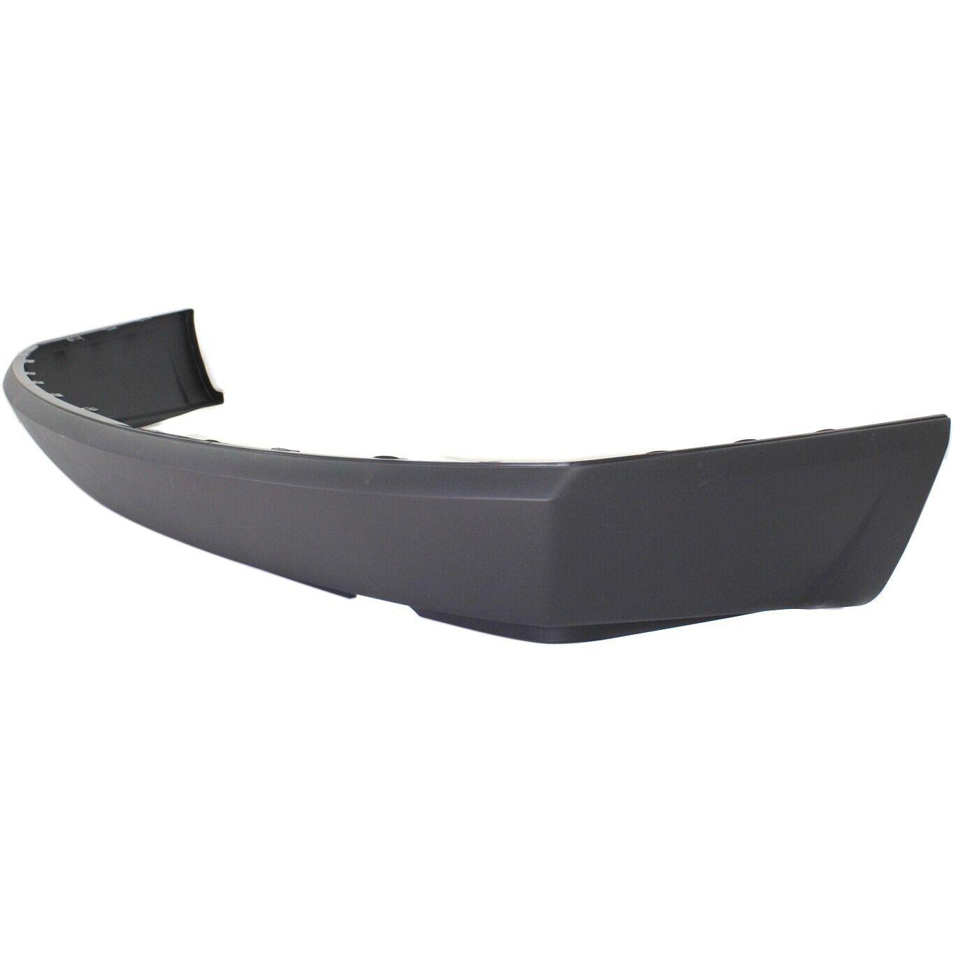 Pare-chocs arrière inférieur Chrysler Pacifica 2004-2008 Gris foncé texturé, sortie d'échappement simple, CH1100299C