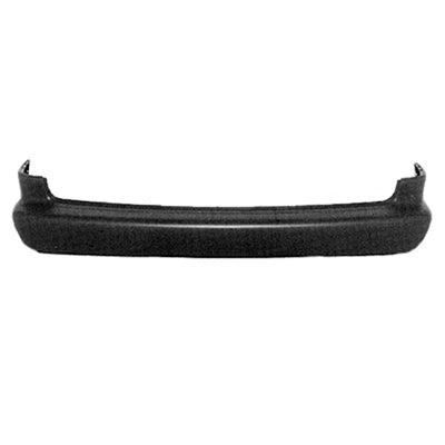 Pare-chocs arrière Dodge Caravan 1996-2000 Gris texturé, empattement court, CH1100808