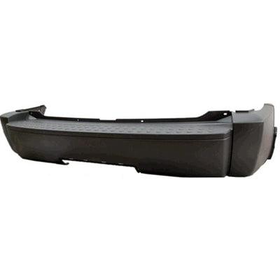 Pare-chocs arrière Dodge Nitro 2007-2009 noir mat avec trou pour attelage de remorque, CH1100880
