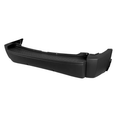 Pare-chocs arrière Dodge Nitro 2007-2009, noir mat, sans trou pour attelage de remorque ni pour capteur, référence CH1100881C