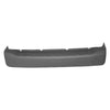 2008-2012 Jeep Liberty Bumper Rear Primed Without Parking Sensor Without Trailer Hitch Capa