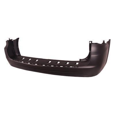 2011-2016 Chrysler Town Country Bumper Rear Primed Without Sensor Hole