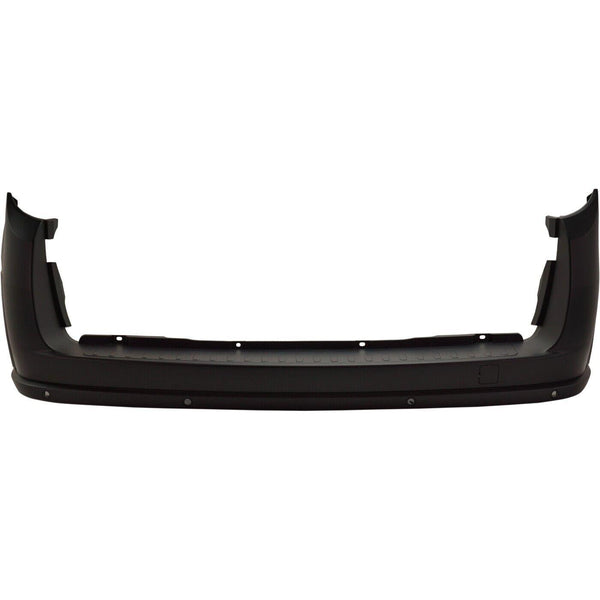 2015-2020 Ram Promaster City Bumper Rear Textured With Sensor Capa